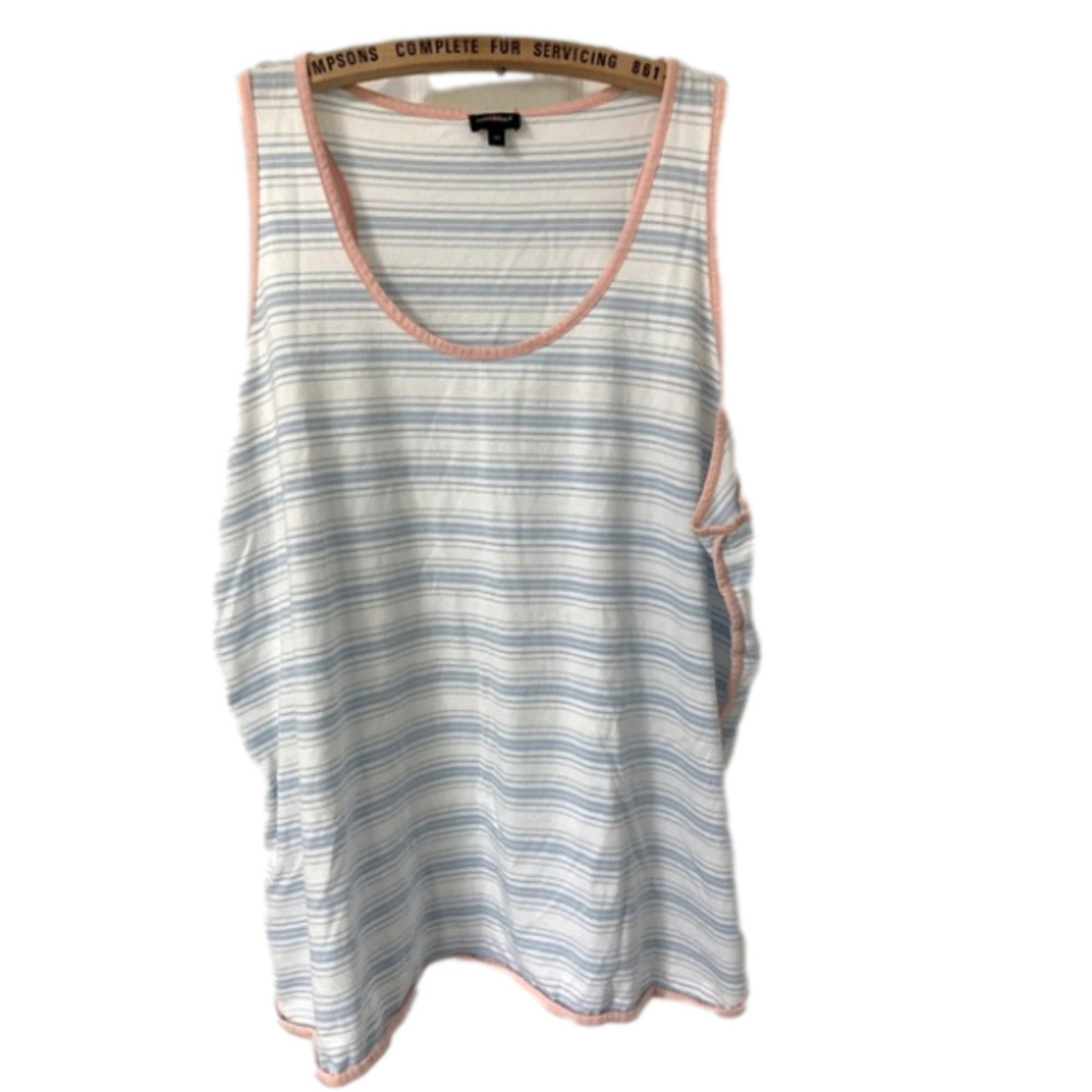 Cosabella 100% COTTON BARE NECESSITIES TANK TOP - Size 2X - Made in Peru